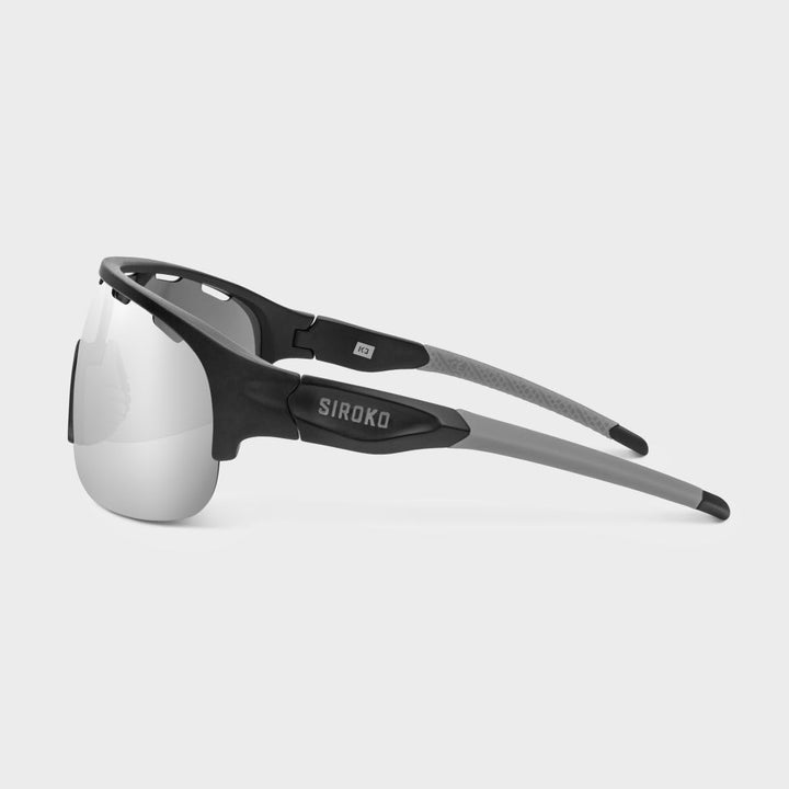 SIROKO Polarisierte K3 Fahrradbrille Herren und Damen Ultraleicht Antifog-Brillenglas K3 The Cyclist