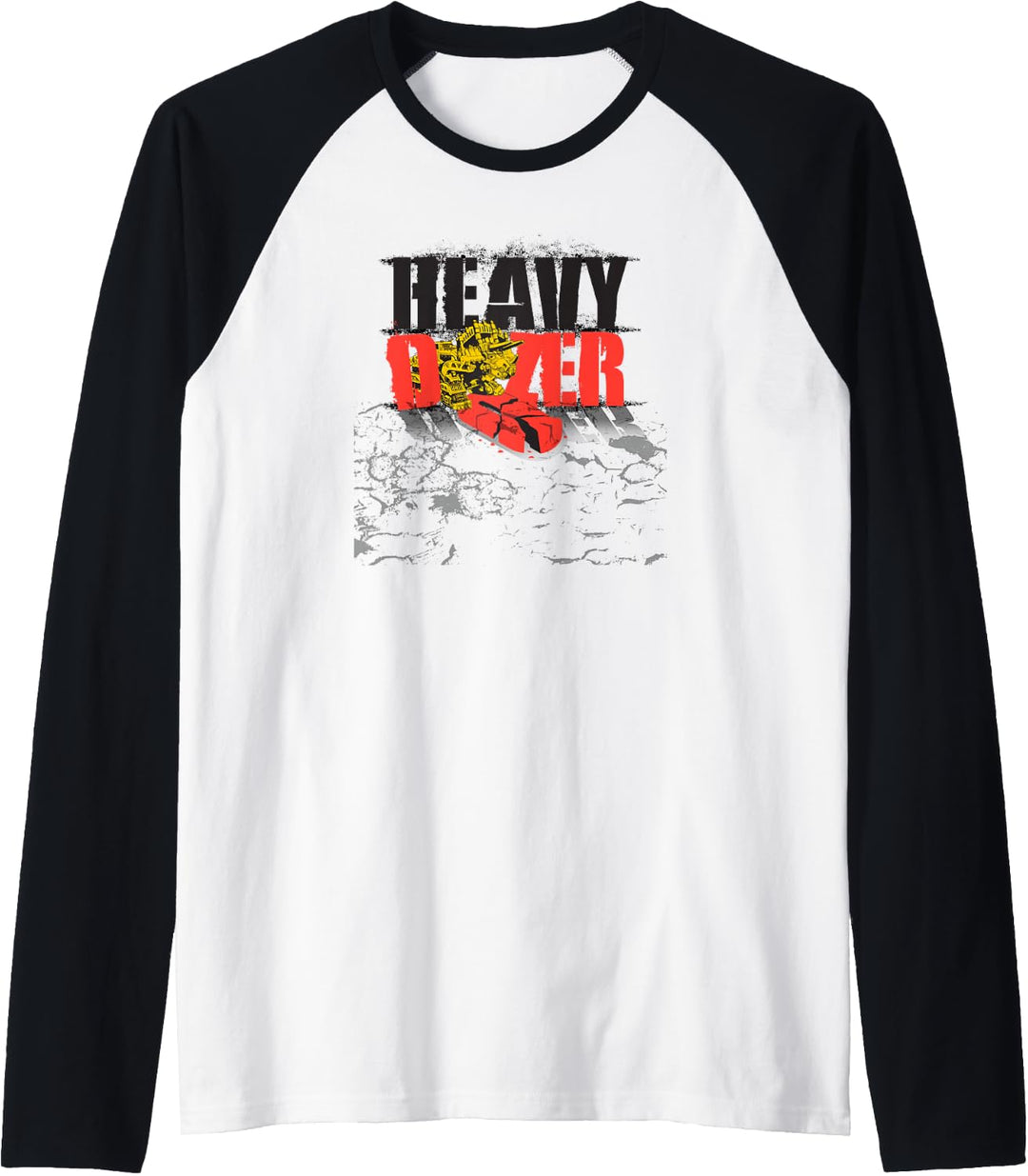DinoTrux Schwerer Bulldozer Raglan