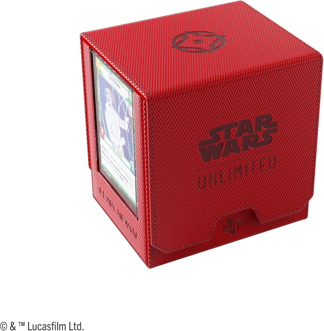 Gamegenic, Star Wars: Unlimited Twin Suns Deck Pod – Red Rot Deck Pod, Rot Deck Pod