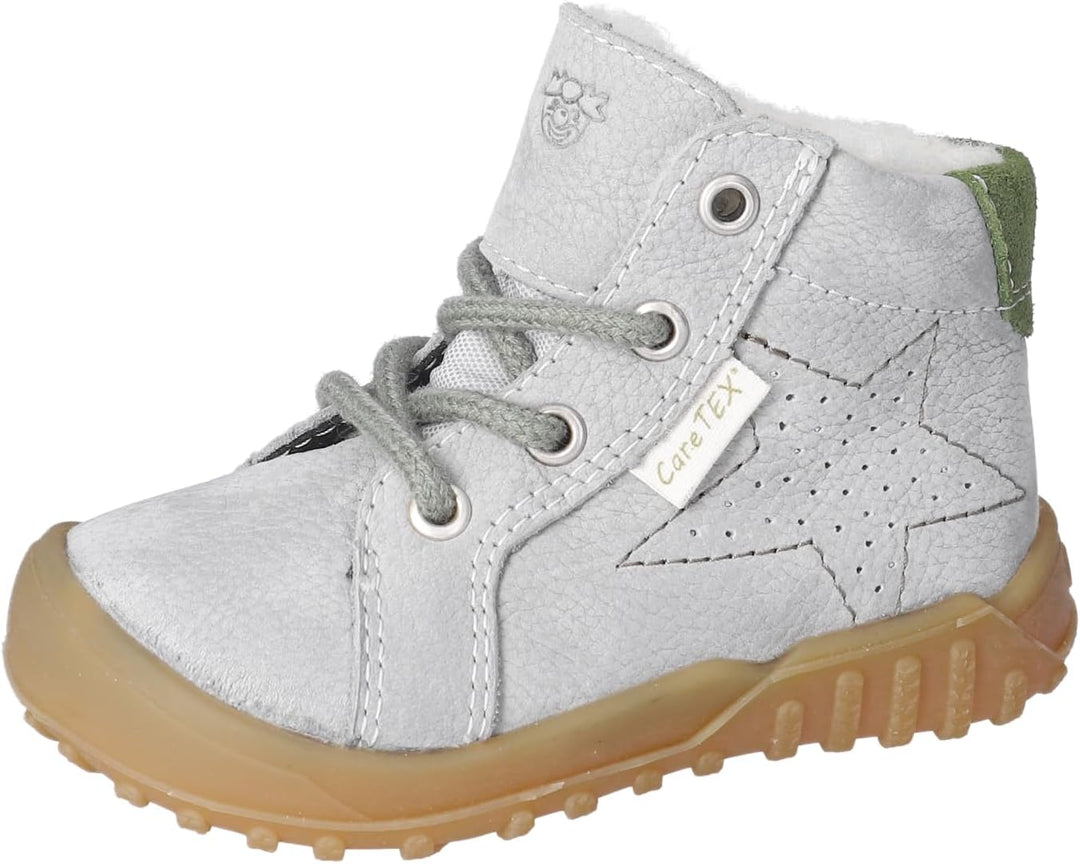 RICOSTA Jungen Winterstiefel Denny, Kinder Lauflernschuhe, Weite: Weit, CareTEX, terracare 20 EU Wei