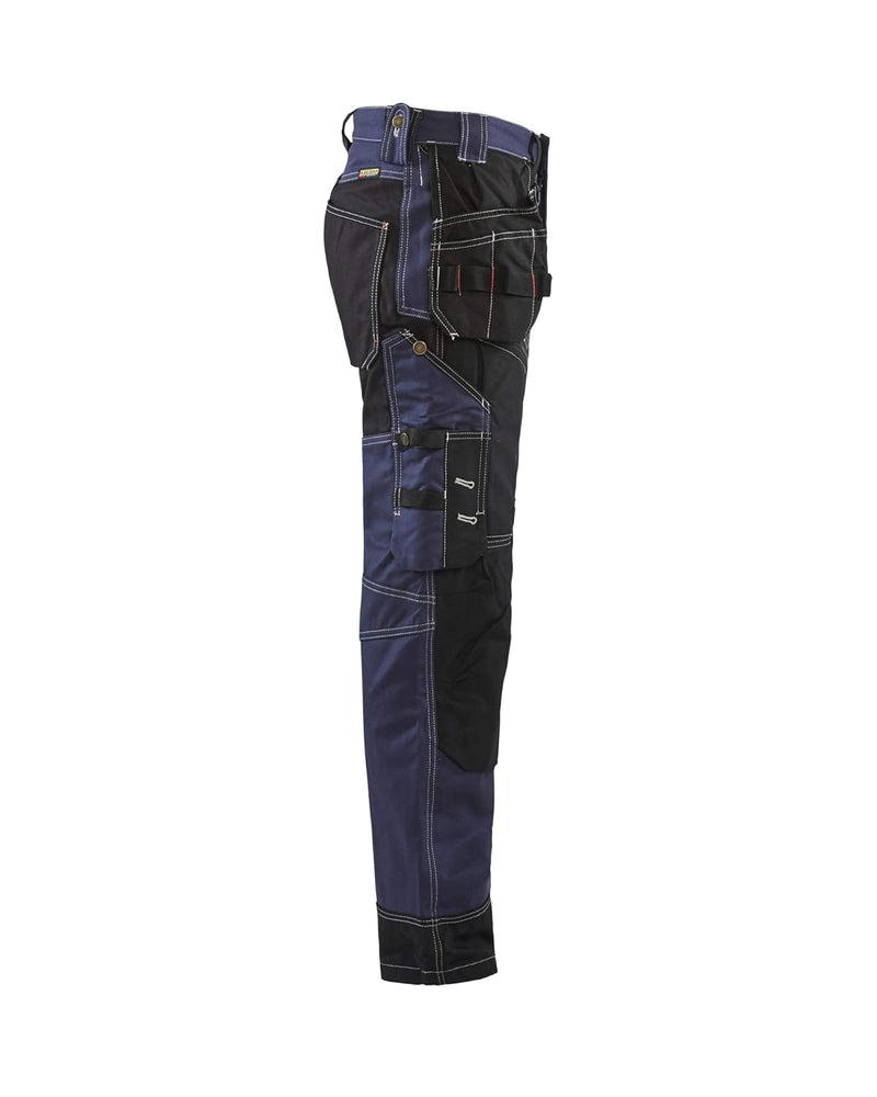 Blåkläder 15001370 Werker Hosen X1500, Dunkelblau, C56 C56 Navy Blue / Black, C56 Navy Blue / Black