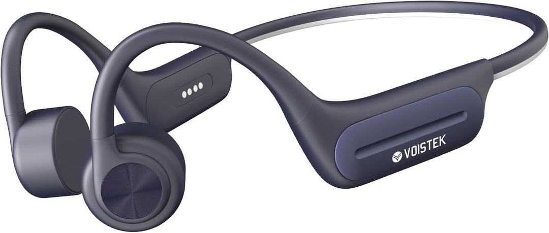 Voistek Knochenschall Kopfhörer,Bluetooth Open Ear Sportkopfhörer Kabellos mit IPX8 Wasserdichtigkei