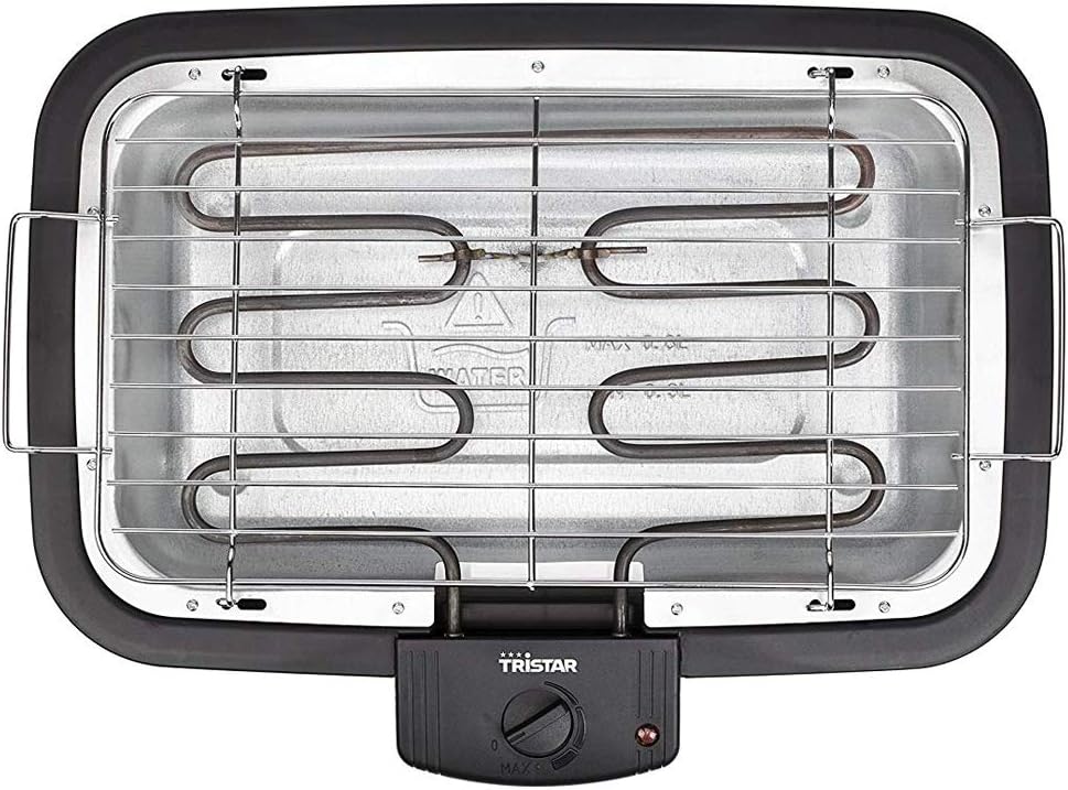 Tristar BQ-2813 Elektrogrill, 37 x 21 cm, 2000 Watt