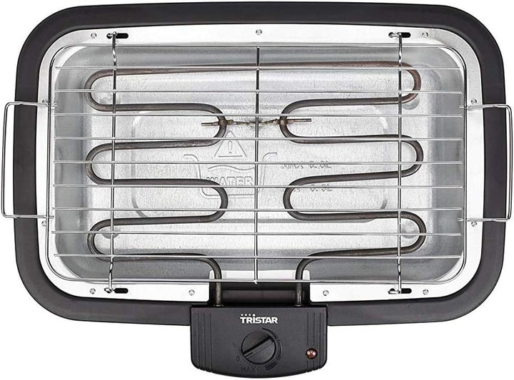 Tristar BQ-2813 Elektrogrill, 37 x 21 cm, 2000 Watt