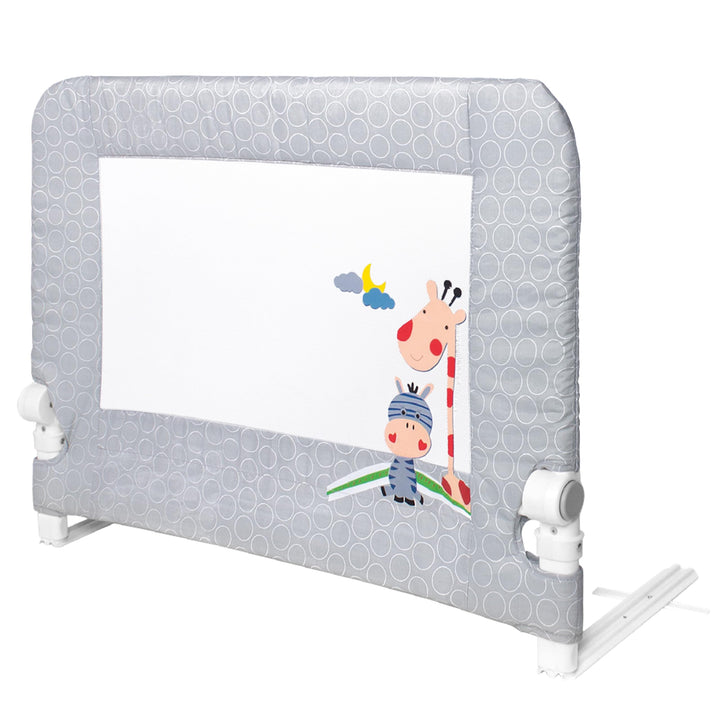 Interbaby BR001 90cm Bettbar für Babys und Kinder. Modell: Giraffe, grau, 2.6