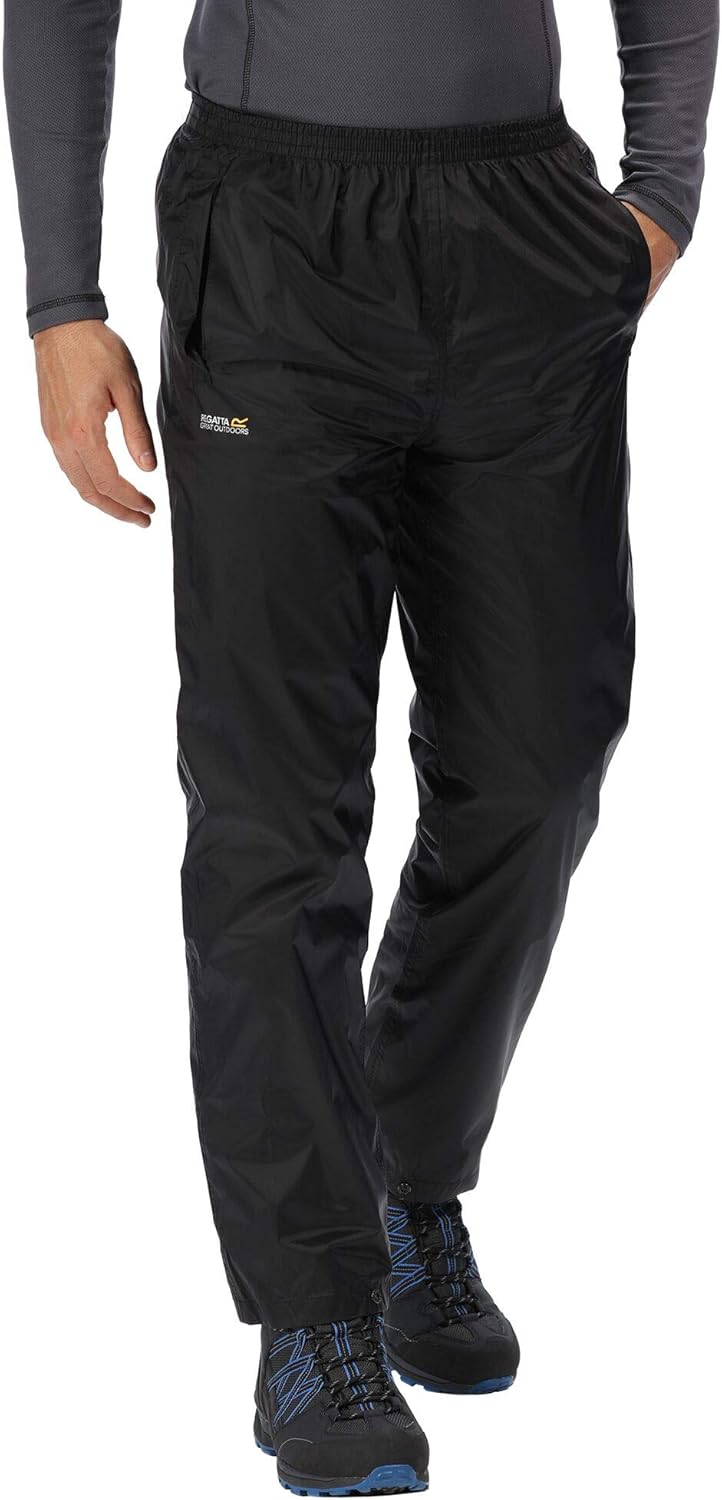 Regatta Herren Stormbreak Waterproof Over Hose S Schwarz, S Schwarz