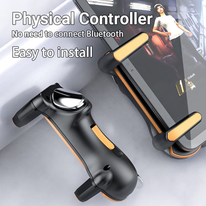Ozkak Tablet Game Controller Schnellfeuer Rapid Fire PUBG Mobile 4 Trigger 6 Finger Joystick Gamepad