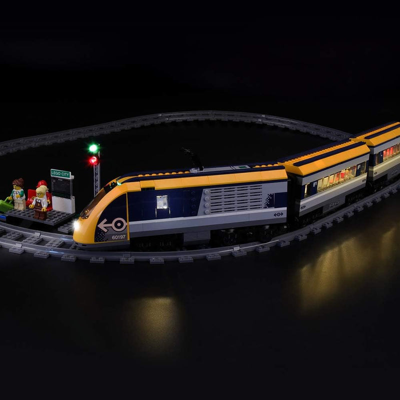 LIGHTAILING Licht-Set Für (City Personenzug) Modell - LED Licht-Set Kompatibel Mit Lego 60197(Modell