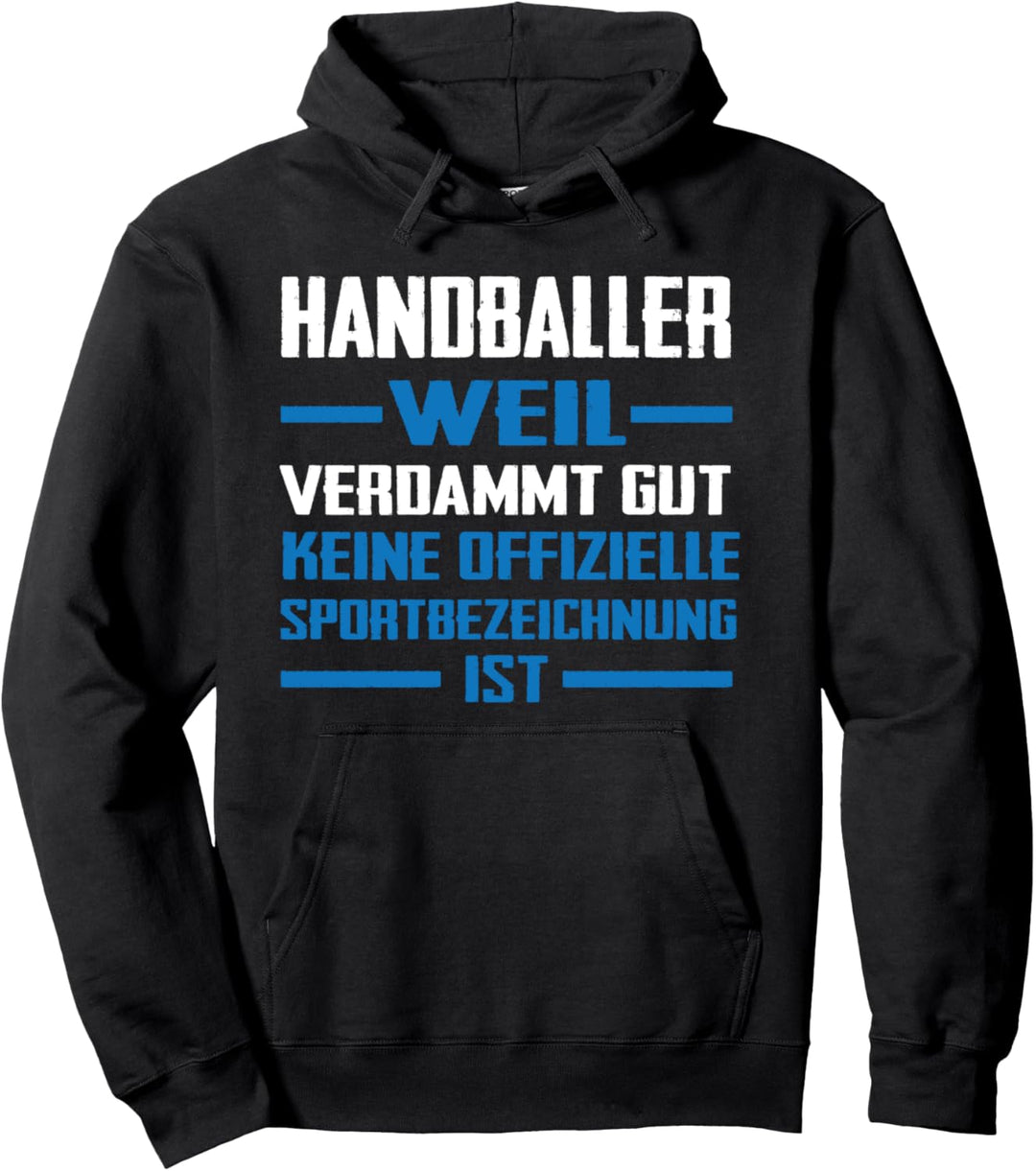 Verdammt guter Handballer Herren Damen Handball Geschenk Pullover Hoodie