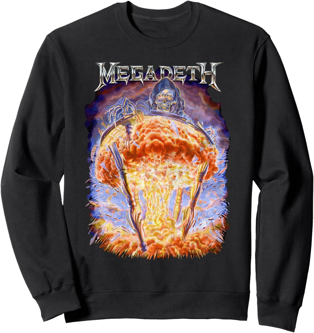 Megadeth Bomb Splatter Sweatshirt