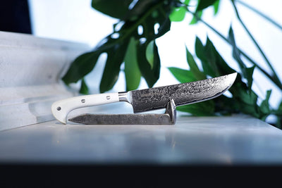 SAMURA Tugri Sultan Messer 159 mm, weiss, 61 HRC