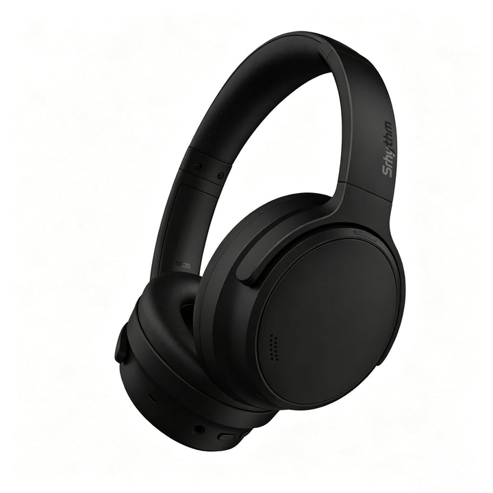 Srhythm NiceComfort 35 (2. Generation) Hybrid-Kopfhörer mit Geräuschunterdrückung, Bluetooth 6.0, 5