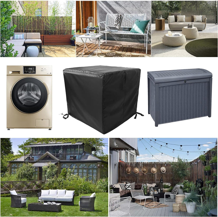 Abdeckung für Gartenmöbel 60x60x60cm Gartenmöbel Abdeckung Schutzhülle Sitzgarnituren Gartentische u