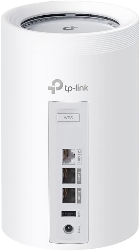 TP-Link Deco BE65 Pro Wi-Fi 7 Mesh WLAN Set(2er-Pack), Tri-Band BE9300 Router &amp; Repeater, 2 × 5G-Por