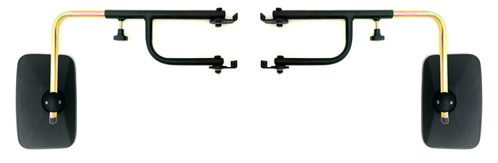 2x Aussenspiegel 250x165 E20 ø15-22 und Spiegelhalter für NEW HOLLAND, URSUS, ZETOR, JD, MF, REN CEL