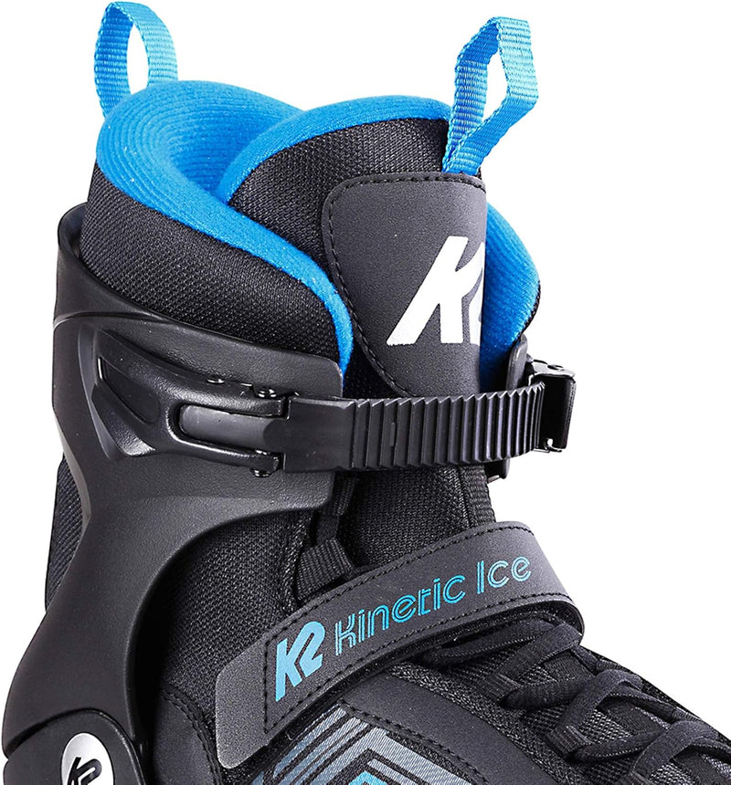 K2 Skates Herren Schlittschuhe Kinetic Ice M, black - blue, 25E0230 EU: 42 (UK: 8 / US: 9) black - b