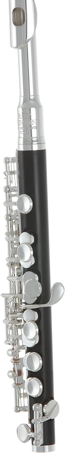 Roy Benson Piccolo Flöte PC-502 Synthetic Wood, inkl. Holzetui mit Tasche, PC-502