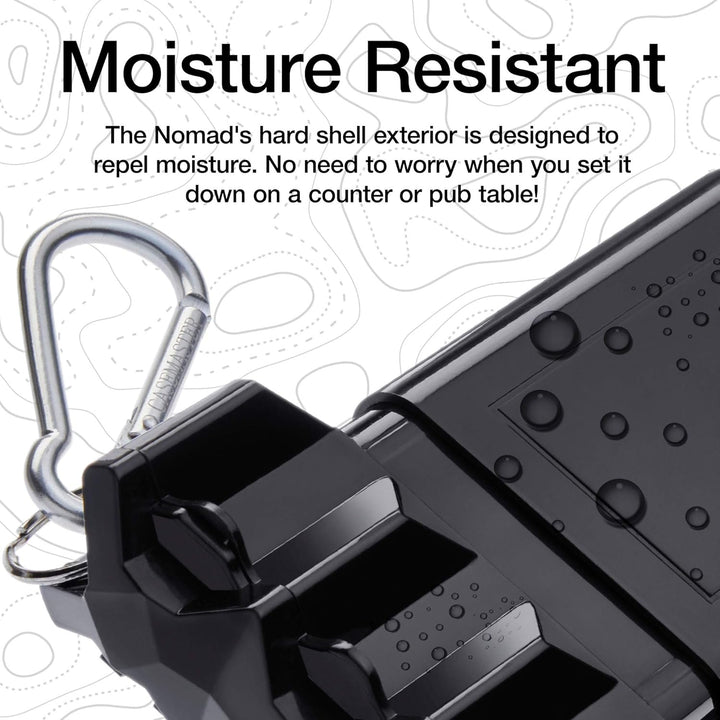 Casemaster Nomad Verstellbare Darttasche Schwarz, Schwarz