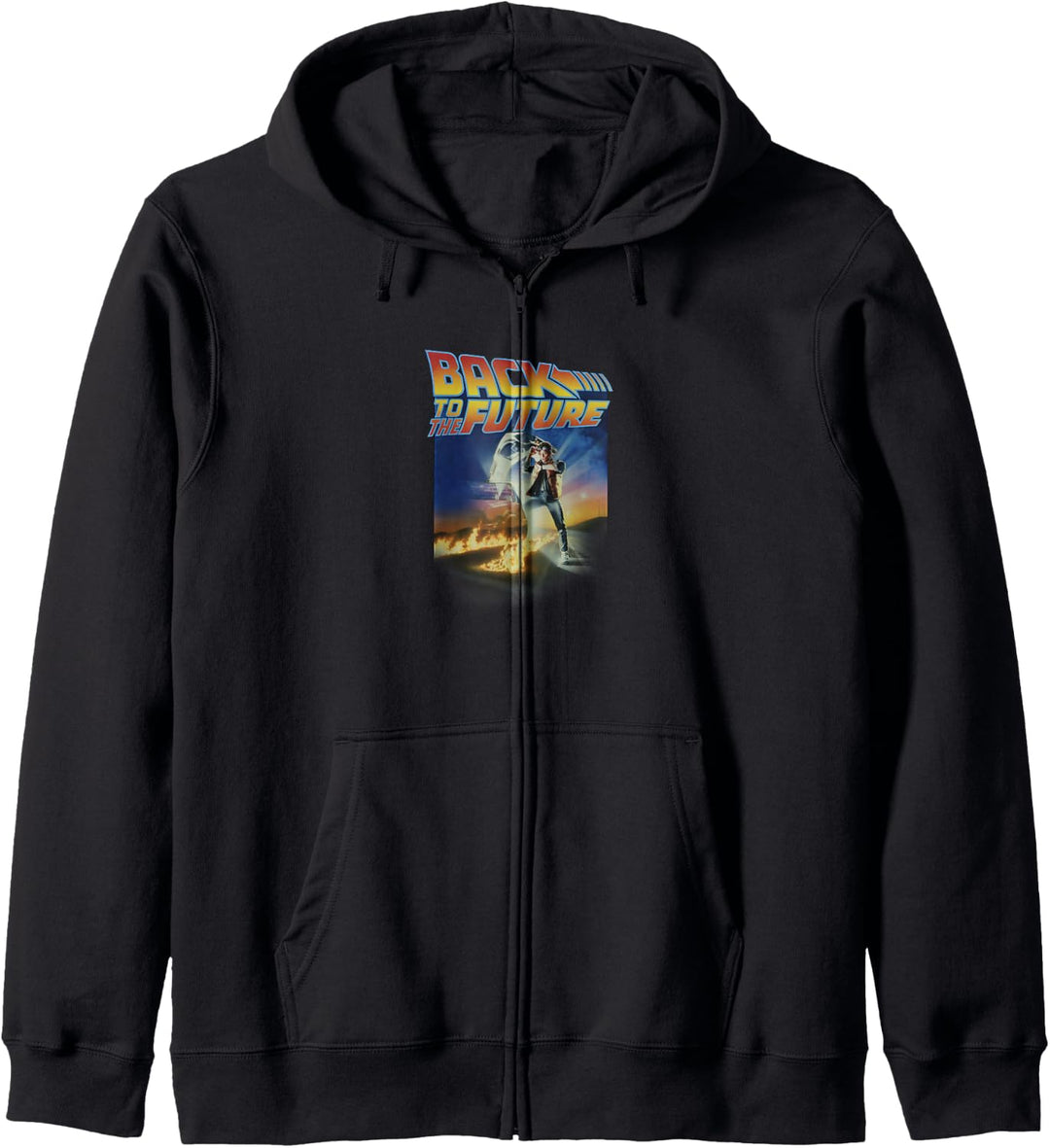 Back To The Future Poster Fade Kapuzenjacke