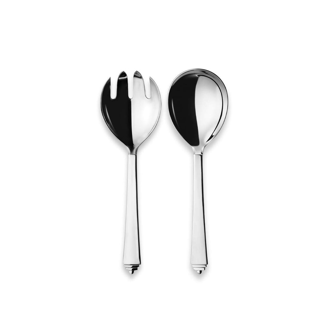 Georg Jensen Pyramid Serving Set Ss 2 Pcs