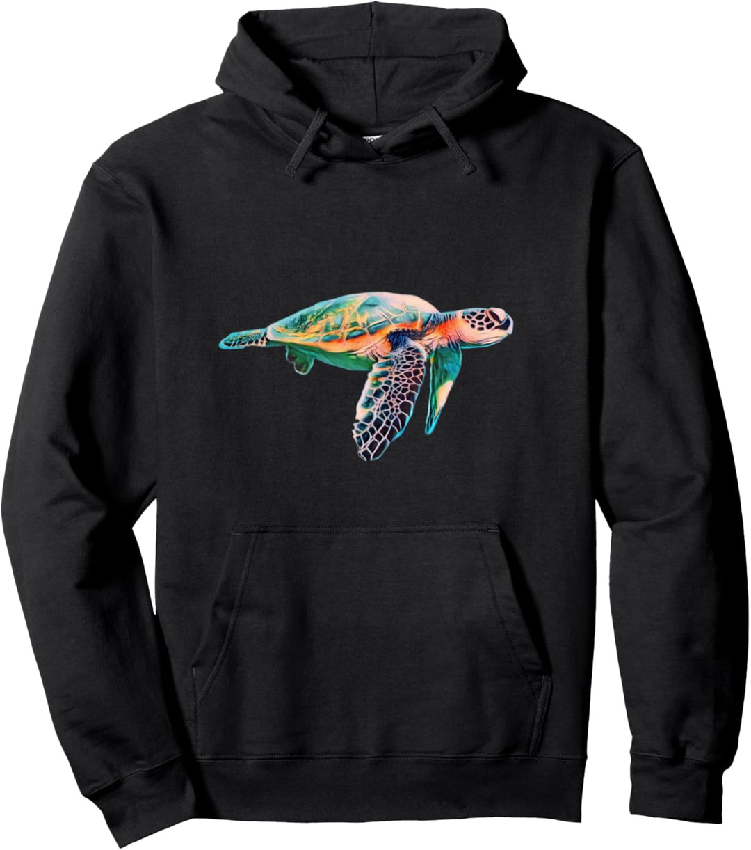 Meeresschildkröte Motiv Schildkröte Meeresschildkröten Ozean Pullover Hoodie