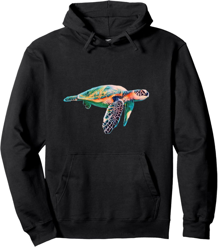 Meeresschildkröte Motiv Schildkröte Meeresschildkröten Ozean Pullover Hoodie