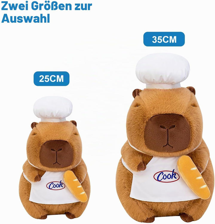 shownicer Plüschtier Capybara Kuscheltier Stofftier Kawaii Capybara Plüsch Kissen Spielzeug Geschenk