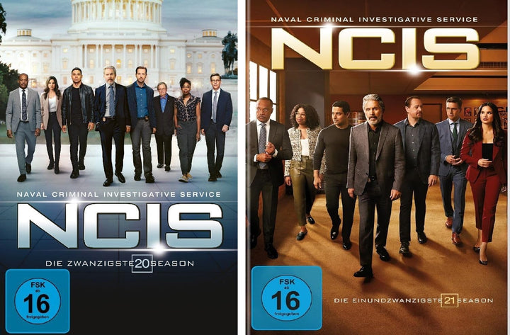 Navy CIS / NCIS Staffel 20 + 21 im Set - Deutsche Originalware [11DISKS], DVD