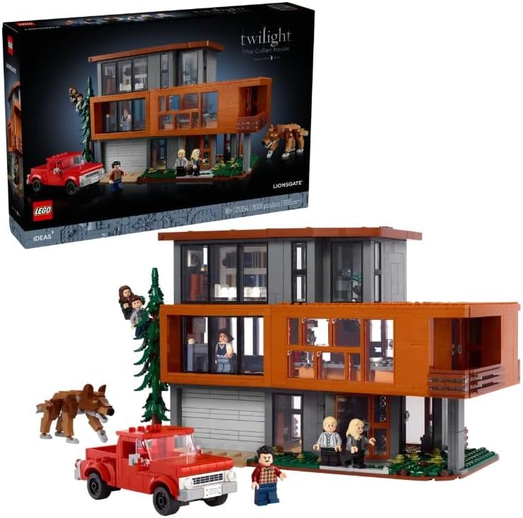 LEGO Ideas Das Haus der Cullens aus Twilight (21354); Sammler- und Erinnerungsstück zum Film