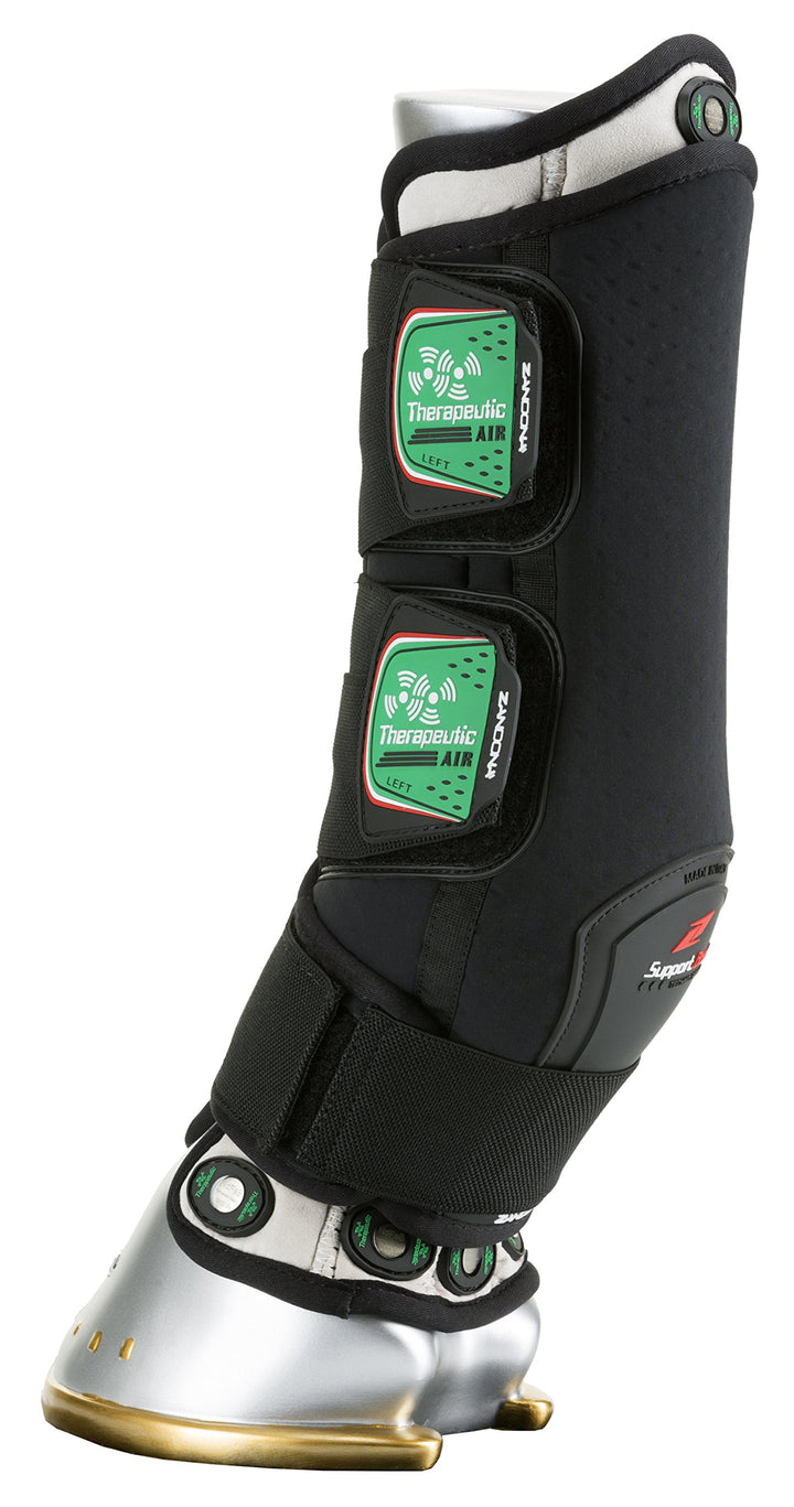Zandonà Support Boot Air Therapeutische Gamaschen vorne M Schwarz, M Schwarz