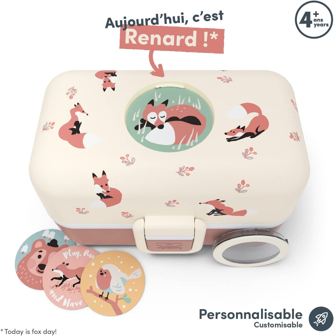 monbento - Brotdose Kinder MB Tresor - 3-Fächer Lunchbox für Kinder - Jausenbox Kinder - Ideal für S