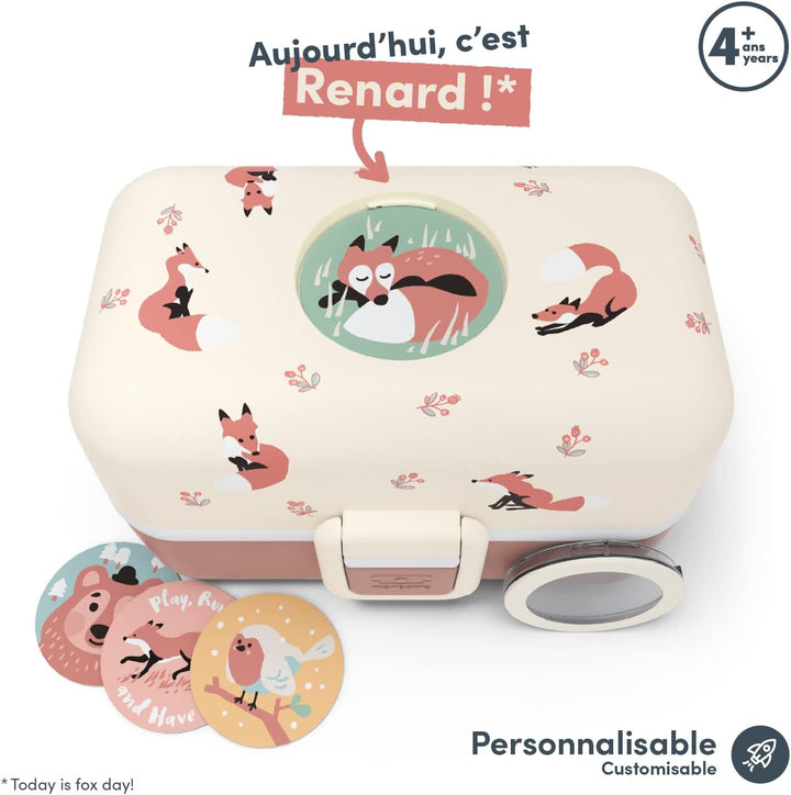 monbento - Brotdose Kinder MB Tresor - 3-Fächer Lunchbox für Kinder - Jausenbox Kinder - Ideal für S