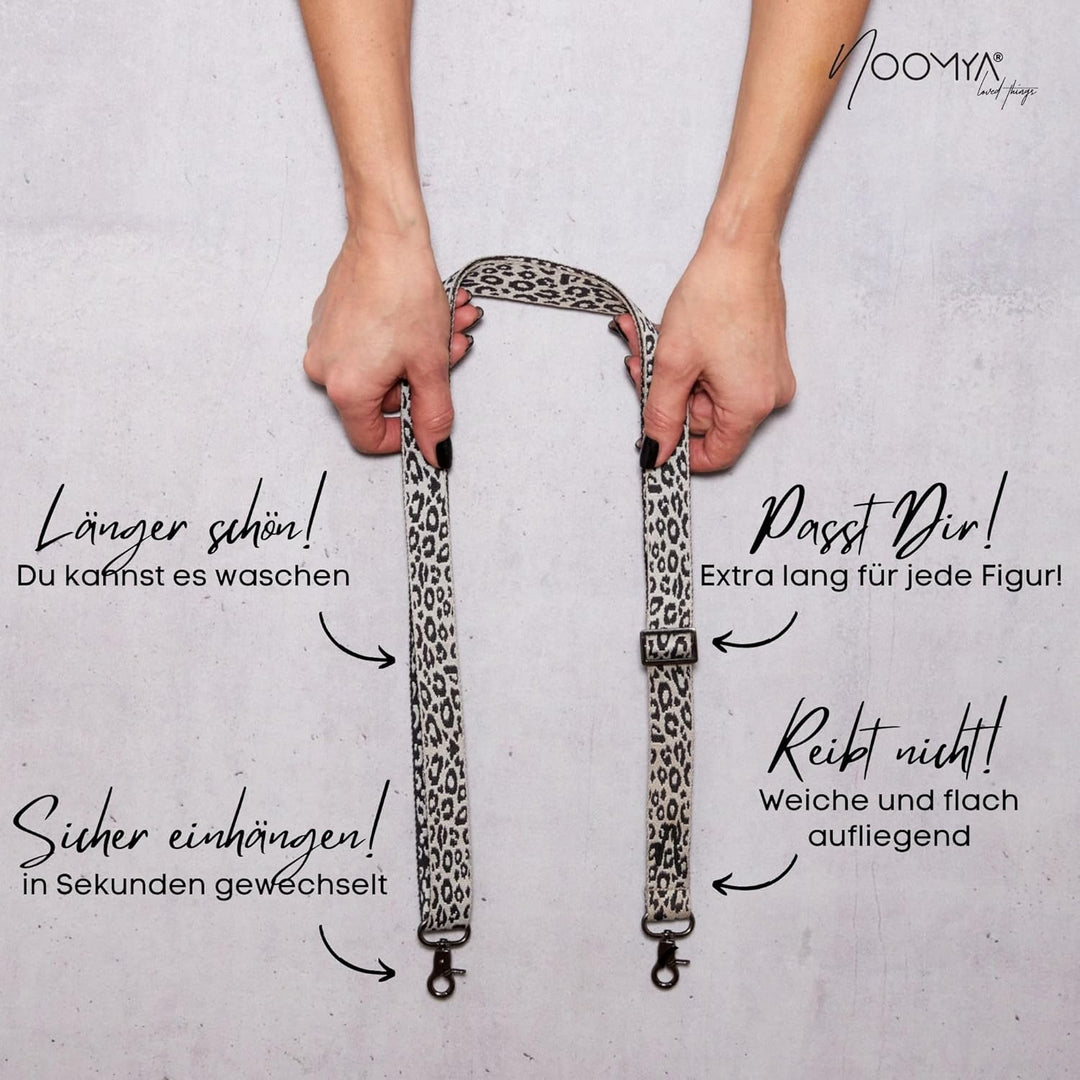 NOOMYA breite Handykette – Handyband universal zum Umhängen mit Adapter, Handy Band verstellbar & ab