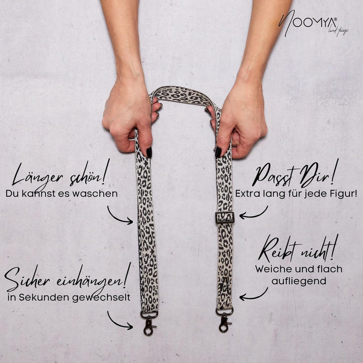 NOOMYA breite Handykette – Handyband universal zum Umhängen mit Adapter, Handy Band verstellbar & ab