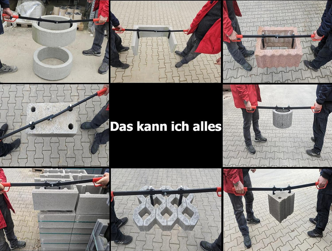 MSB - Werkzeuge NEU! Pflanzringzange - Pflanzsteinzange - Zange - Bordsteinzange - Plattenheber