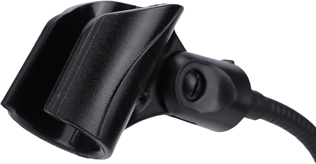 Flexible Mic Stand Mount Adjustable Goose Neck Microphone Stand Clamp Holder, Ideal for Musicians, S