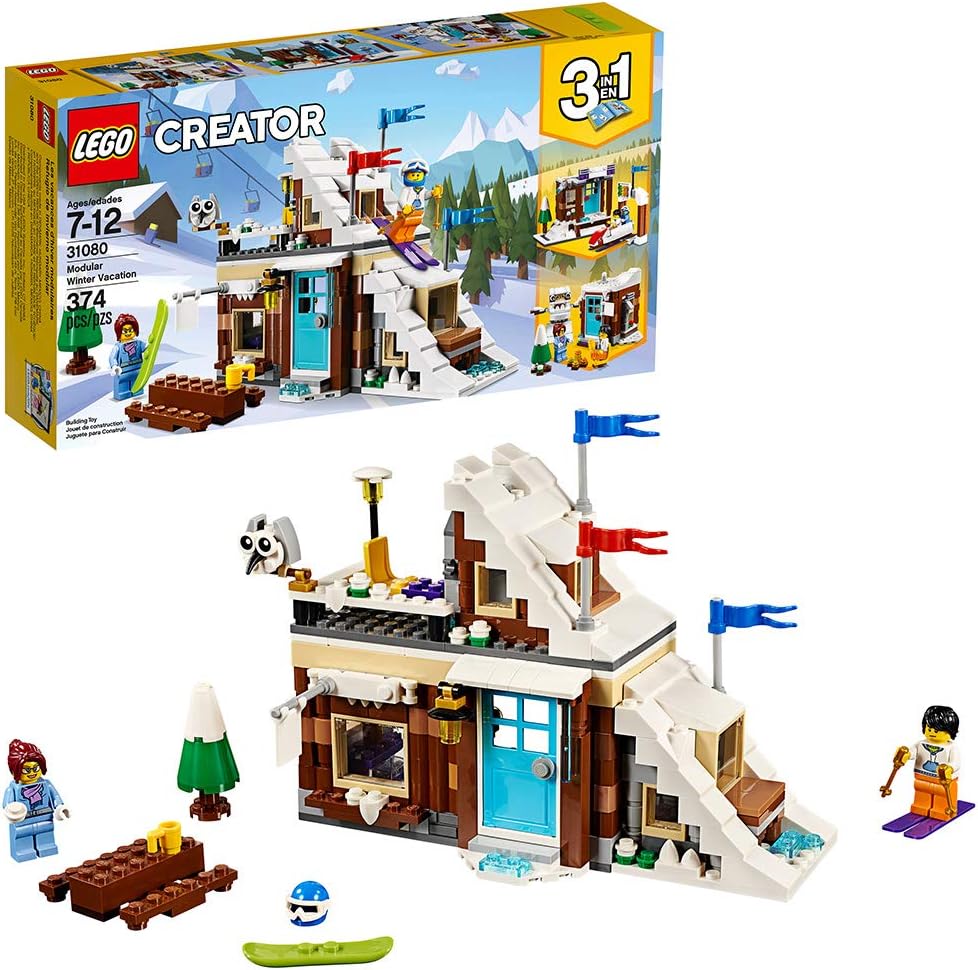 LEGO Creator 31080 "Modulares Wintersportparadies" Konstruktionsspielzeug, bunt