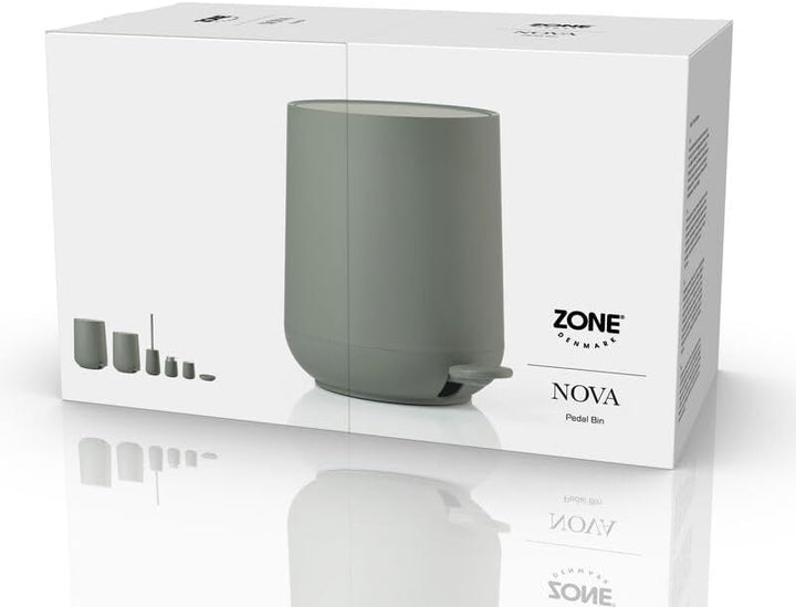 Zone Denmark Nova Mülleimer fürs Bad, Kosmetikeimer, Abfalleimer fürs Badezimmer, Durchm. 23 cm, Höh