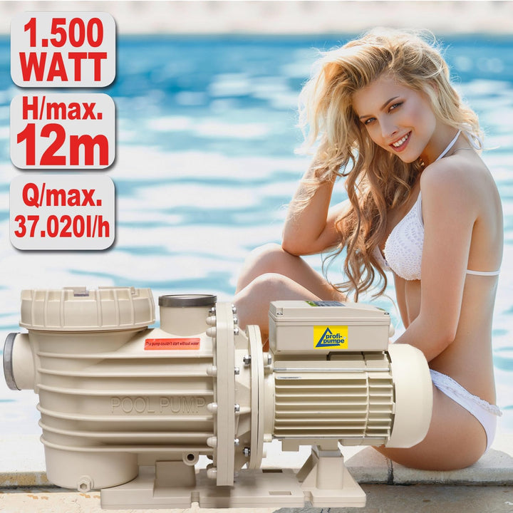 Schwimmbadpumpe POOL-STAR Filterpumpe POOLPUMPE Schwimmbad, Swimmingpool, energiesparsam zuverlässig