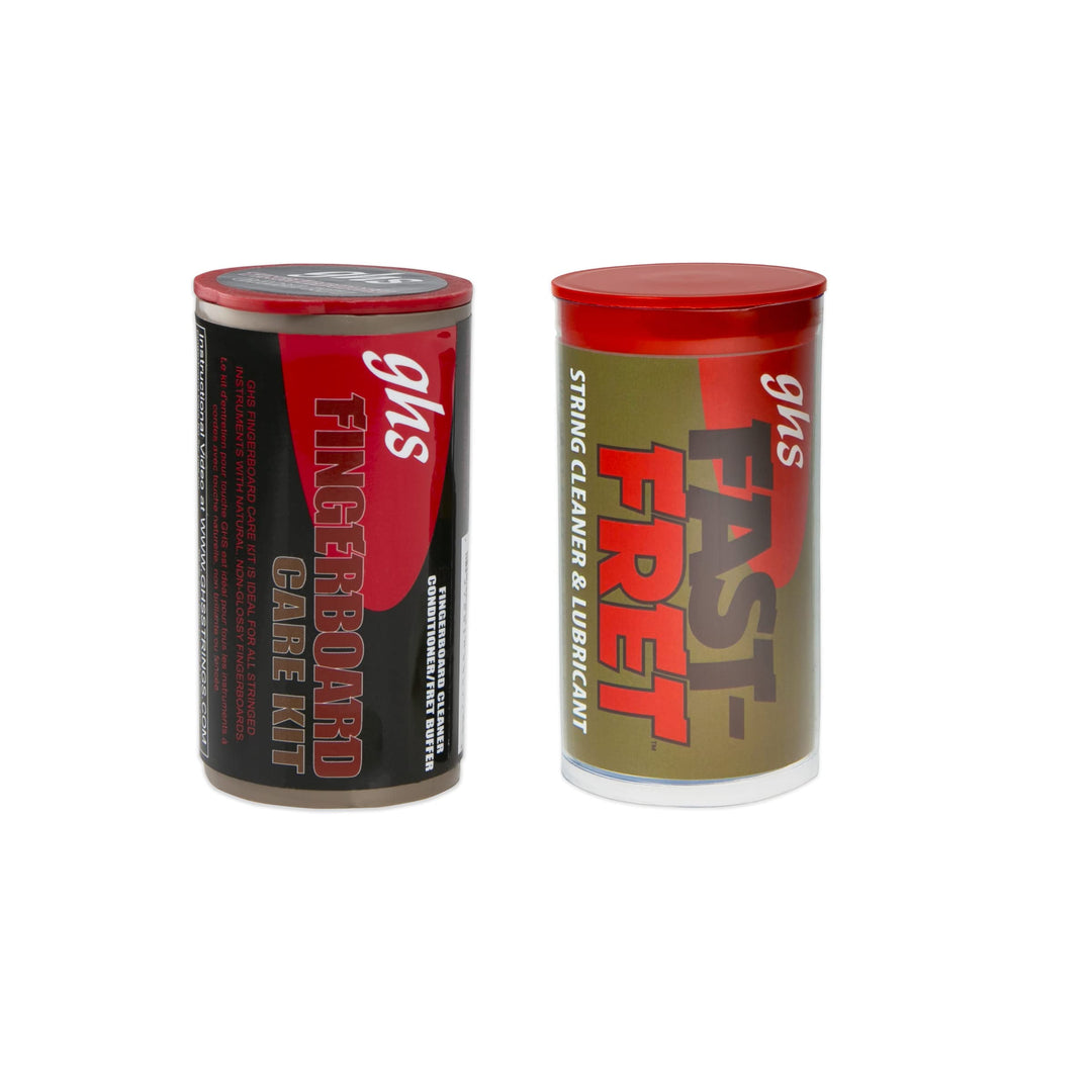 GHS FAST BUNDLE MIT GHS FINGERBOARD CARE Bündelangebot, Griffbrett-Reinigungsset, Bündelangebot, Gri