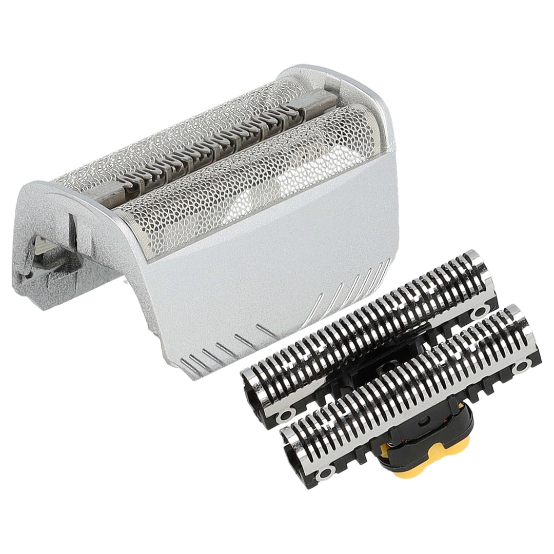 vhbw Kombi-Pack Scherteil kompatibel mit Braun 5746 | 7493, 7497, 7475, 7504, 7505 Elektrorasierer,