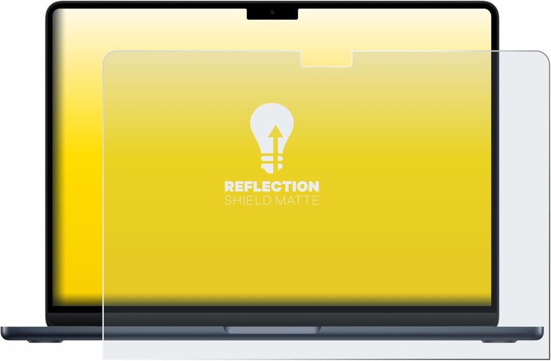 upscreen Entspiegelungs-Schutzfolie für Apple MacBook Air 13" M4 2025 / M5 2026 Displayschutz-Folie
