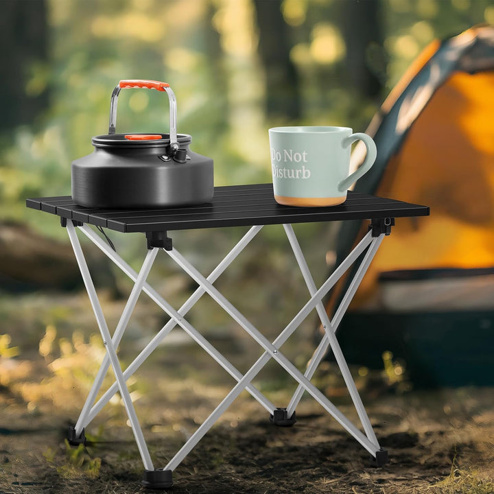 LIANTRAL Tragbarer Campingtisch, Beistelltisch, Leichter Klapptisch im Freien, Kleiner Kompakter Pic
