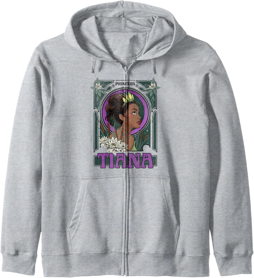 Disney The Princess & The Frog Tiana Profile Sketch Kapuzenjacke