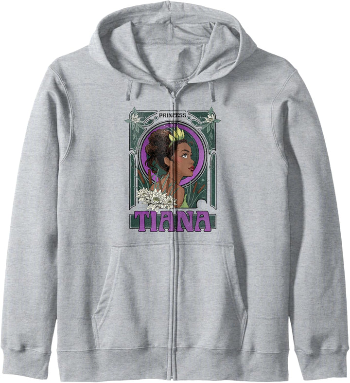 Disney The Princess & The Frog Tiana Profile Sketch Kapuzenjacke