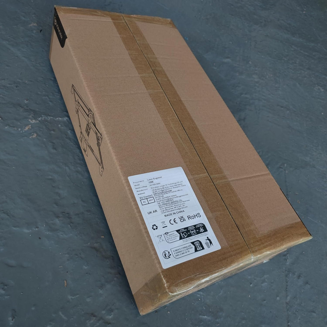 LONGER Ray5 Bundle 10W Lasergravierer – Präziser DIY CNC Laserschneider für Metall, Glas und Holz, A