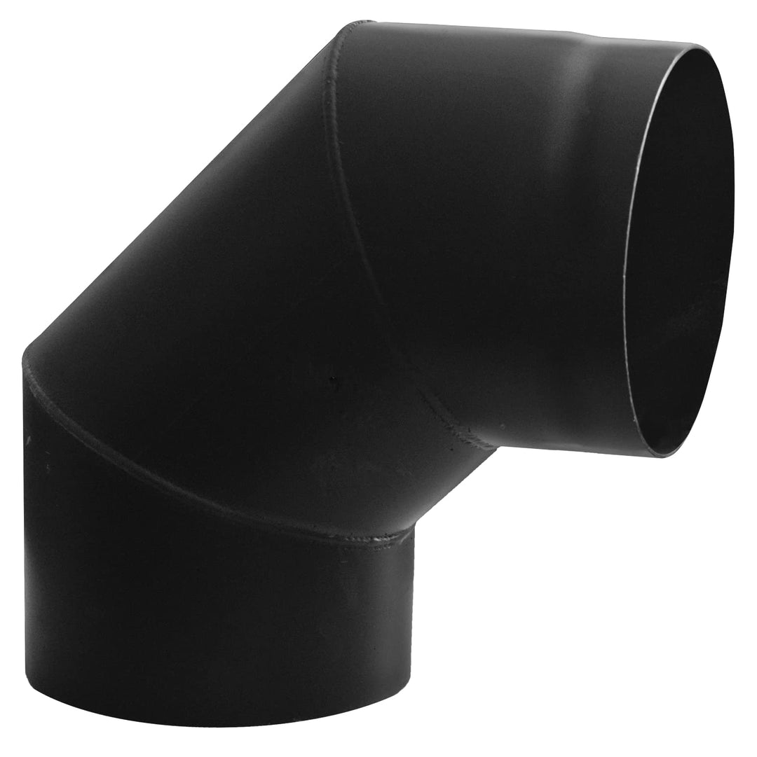 KOLOR DN 150 mm Rauchrohr 2 mm Kaminrohr Abgasrohr Ofenrohr Bogen Rosette Wandfutter (Bogen