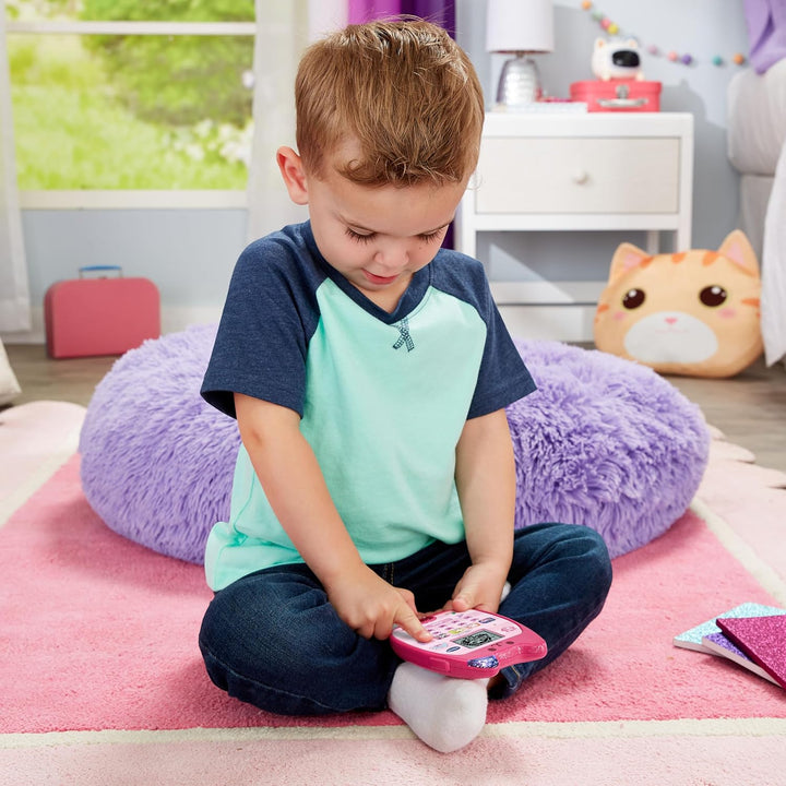 VTech Gabby's Dollhouse Lernhandy – Spielzeugtelefon mit den Originalstimmen von Gabby und Panda Pfö