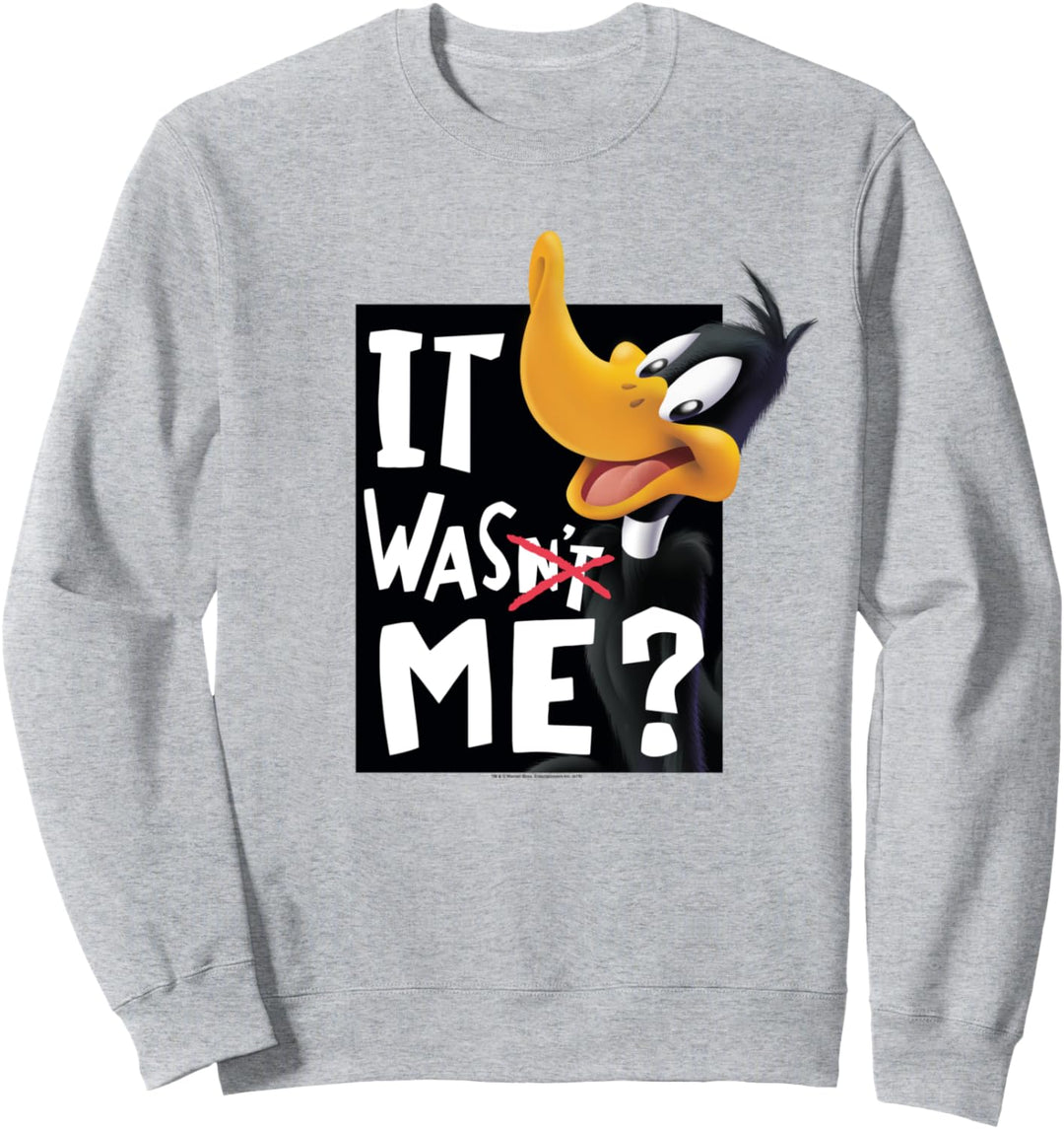 Looney Tunes Daffy Duck It Was Me Sweatshirt