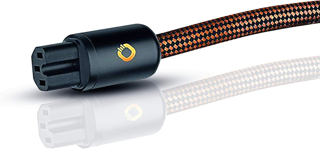 Oehlbach XXL Powercord - High End Stromkabel - HPOCC Netzkabel mit 4mm² Innenleiterquerschnitt & 2-F
